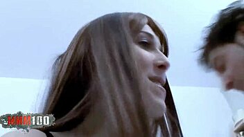 young french brunette chrystal's rough quickie fuck