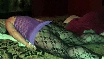 quick floor grinding builds to explosive orgasm rush