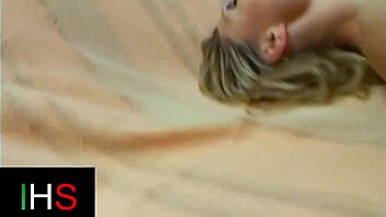 Blonde Milf's Shaved Pussy Pounded in Heels and Lingerie