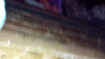 quick floor grinding builds to explosive orgasm rush