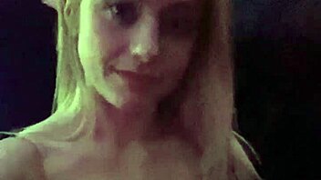 spanish blonde big tits slut quick outdoor creampie after fast date 😜🍆💦