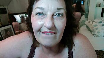 dawnskye1962 watches timmie jerk cock with encouragement