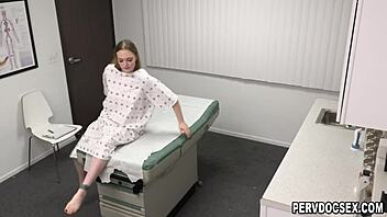 fuck me doctor! horny patient samantha gets pounded by doc and nurse 😈🔥