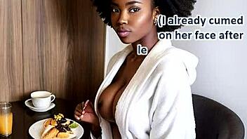 Genesis Day 3 Original Sin Leather-Clad Ebony Tease Outdoor