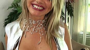vicky vette takes on double penetration in this steamy threesome adventure with pornstars