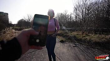 german scout picks french blonde endy big clit tits casting creampie slam