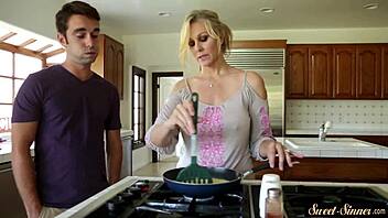 classy milf pussy licked then deeply fucked in glamour scene