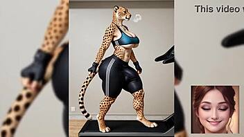 futanari pounds with massive futa cock deep