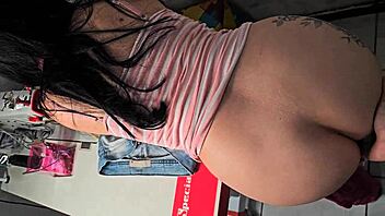 married seamstress lets hard cock client bang her wet pussy hard