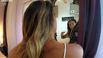 Sexydea'S Massive Ass Tease: Shake, Spread, Bent Over in Thong Heels