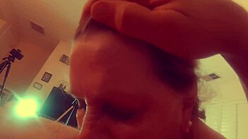 silver granny deepthroats bends over for creampie cowgirl ride 😘🍆💦