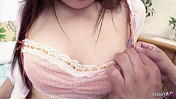 fuck my petite japanese pussy then toy my ass creampie