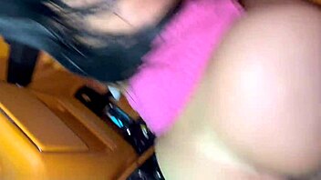 super thick latina babe picked up and roughly fucked in rolls royce!