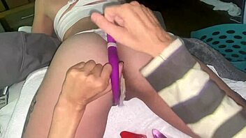 Tight Cute Girl's Pretty Pussy Cums Fast Ass Next