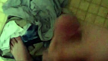 Jerking Off Before Steamy Shower Cum Blast