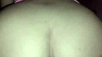 Best friend bounces huge ass on cock for anal creampie