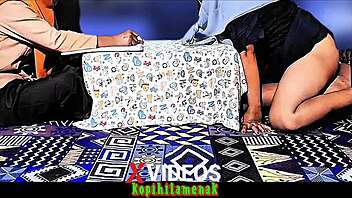 tugas kelompok turns into wild group pussy fuck