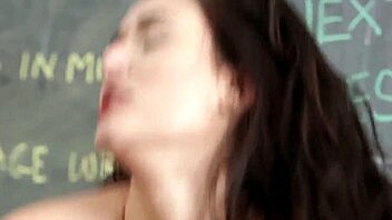 that teen whore slurps up a massive facial cumshot