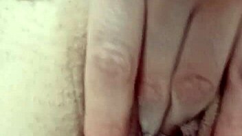 oooh spankin my pussy n tits feels so naughty with that belt