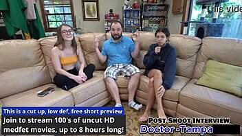 dr tampa gives mira monroe a relaxed gyno exam 😏🔥