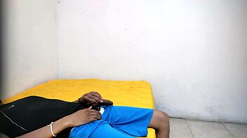 young stud's thick cock throbs wildly in hidden room?