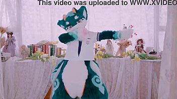 Watch Cute Dragon Dragon Dance Playfully!