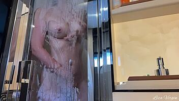 milf masturbates orgasms early morning luxury yacht public