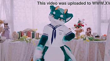 Watch Cute Dragon Dragon Dance Playfully!