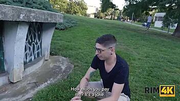 Watch this hot ass eating rimjob look so damn good on her