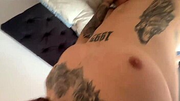 argentinian big ass girlfriend gags on huge muscular cock