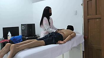 this sensual 20-year-old mulata's perfect ass massage drives me crazy with seduction