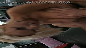 Diamond flaunts massive natural tits riding horny stud wildly