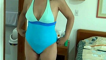 Beach Horny Wife Masturbates Then Fucks Stepson Hard