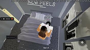 Roblox futa girl pounds best friend pussy till explosive cum