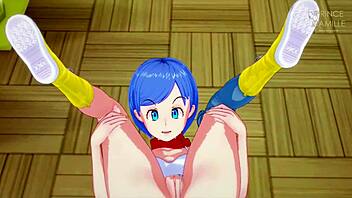 Bulma's Hardcore Missionary Pussy Creampie POV Dragon Ball