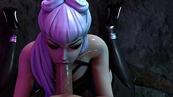 evelynn's hottest sexy sex moments compilation 🔥😈