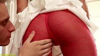 evlina darling flexed wide like cute gymnast fuck doll