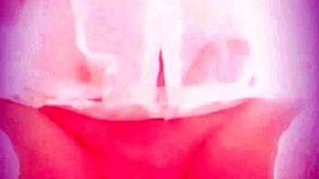 Lucy Lake having naughty wet pee fun in garter belt