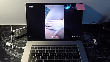 Spanish MILF Fucks Fan on Webcam!