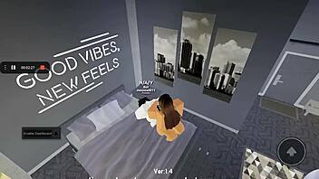 Roblox futa girl pounds best friend pussy till explosive cum