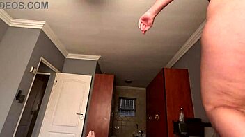 Pov pigtailed bbw rides cock swallows hot cum load