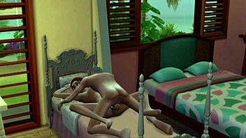 young woman loses virginity in private room encounter