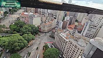 Vovô spies maid, bends her over for hardcore pounding