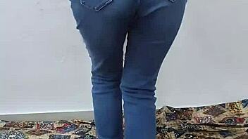 solo indian beauty teases her juicy boobs and tight pussy at work