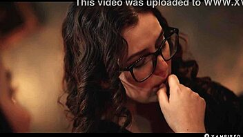 Japanese Vampire Babe Big Tits Rikako Dominated by Nerdy Leana Lesbian