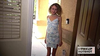 innocent allie addison craves bryan gozzling's rough pounding