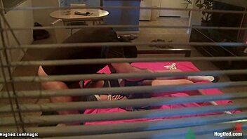 Bound College Babe's Raw Passion Explodes