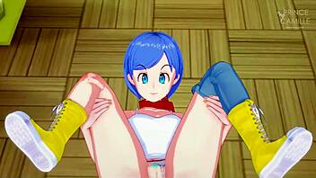 Bulma's Hardcore Missionary Pussy Creampie POV Dragon Ball