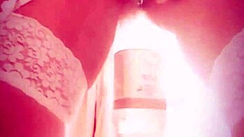 Lucy Lake having naughty wet pee fun in garter belt