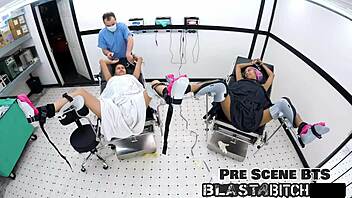 Nurse Angel Santana Creampied as Friend Watches Latex Domination